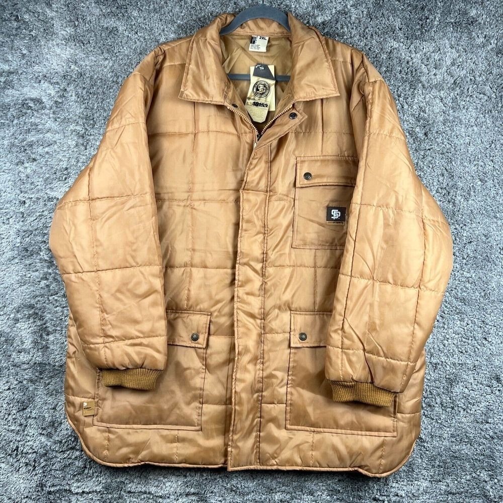 State Property Jacket Mens 2XL Puffer Coat Long NWT